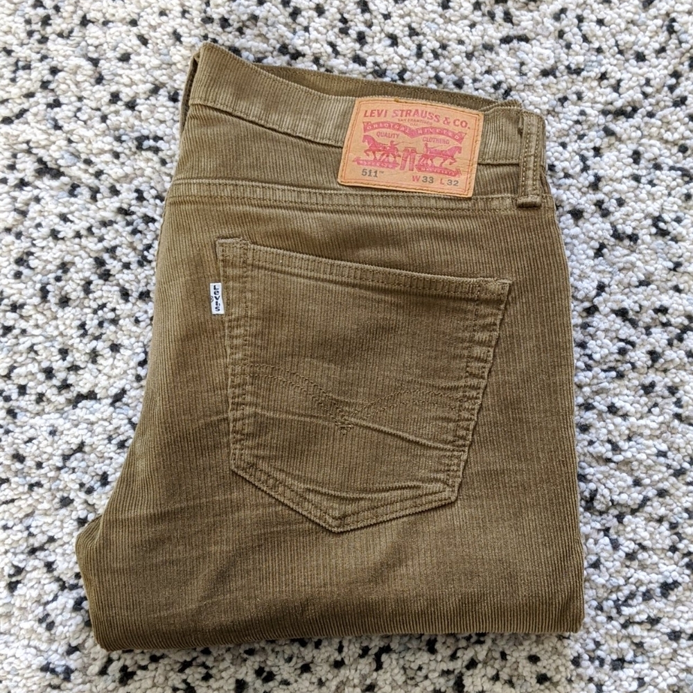 Levi's 511 Corduroy Jeans W33 L32